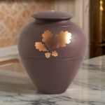Brass Cremation Urn for Ashes, Brass, Urn,